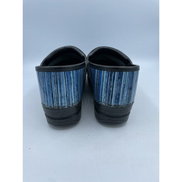 Dansko Pro XP Blue Striped Patent Leather Mule/Clogs Women's EUR 36 / US 5.5 6 - Picture 7 of 13